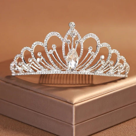 Itacazzo Bridal Headwear Silver - Colour Women's Fashion Wedding Crown Birthday Tiaras - I'm Getting Married