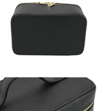 Ladies Personalised Saffiano Leather Travel Toiletry Bag - I'm Getting Married