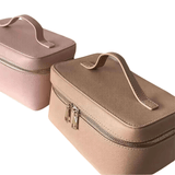 Ladies Personalised Saffiano Leather Travel Toiletry Bag - I'm Getting Married