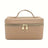Ladies Personalised Saffiano Split Leather Travel Toiletry Case Bag - On Trend - I'm Getting Married