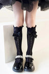 Lolita Girls Wedding Stockings Knee High - I'm Getting Married