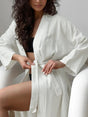Long Sleeve Cotton Wedding White Robes - Perfect for Your Wedding Day! - I'm Getting Married