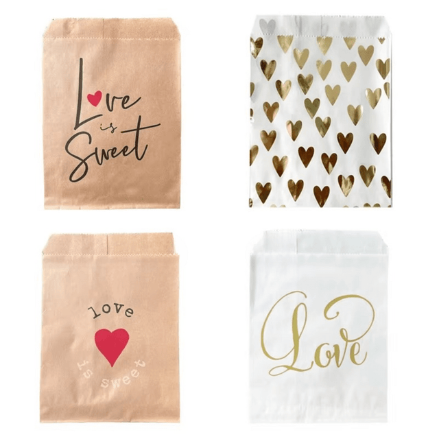 Love Is Sweet Bridal Shower Keepsake Candy Bags - I'm Getting Married