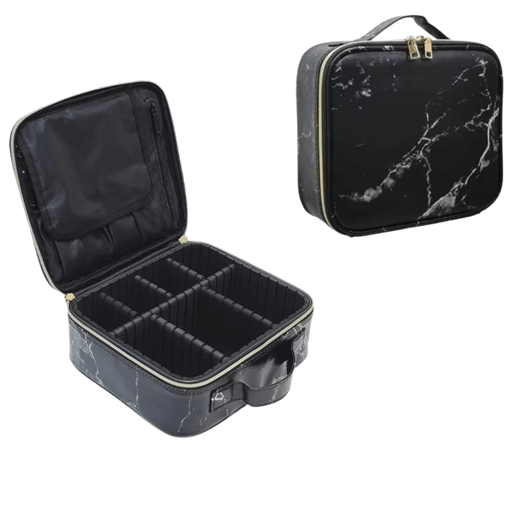 Multi - Functional PU Leather Travel Makeup Bag - I'm Getting Married