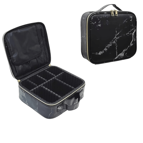 Multi - Functional PU Leather Travel Makeup Bag - I'm Getting Married