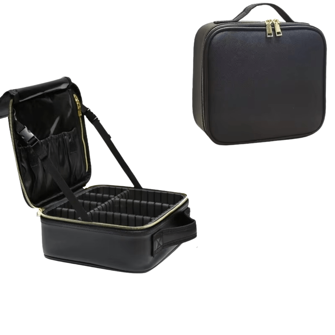 Multi - Functional PU Leather Travel Makeup Bag - I'm Getting Married
