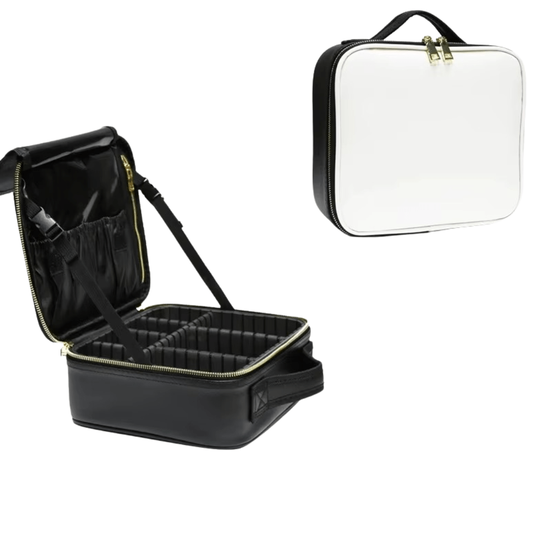 Multi - Functional PU Leather Travel Makeup Bag - I'm Getting Married
