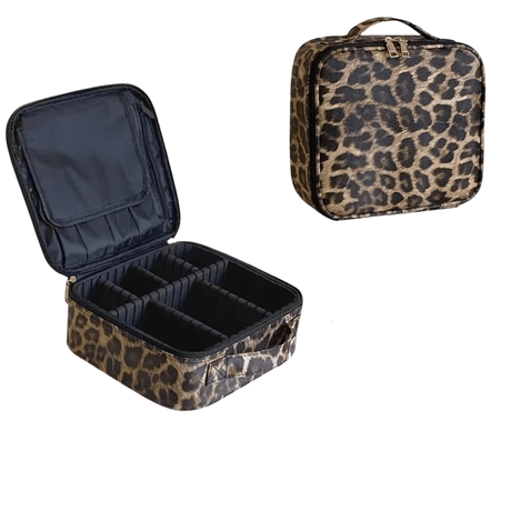 Multi - Functional PU Leather Travel Makeup Bag - I'm Getting Married