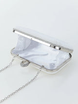 Pearl Beading Bridal Wedding Day Clutch - I'm Getting Married