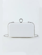 Pearl Beading Bridal Wedding Day Clutch - I'm Getting Married