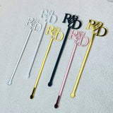 Personalised Acrylic Wedding Drink Stirrers - I'm Getting Married