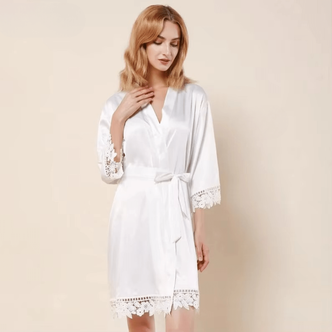 Personalised Bridal Robe for Wedding Day - I'm Getting Married