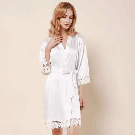 Personalised Bridal Robe for Wedding Day - I'm Getting Married
