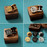 Personalised Father of the Bride & Groomsmen Wedding Cufflinks - I'm Getting Married
