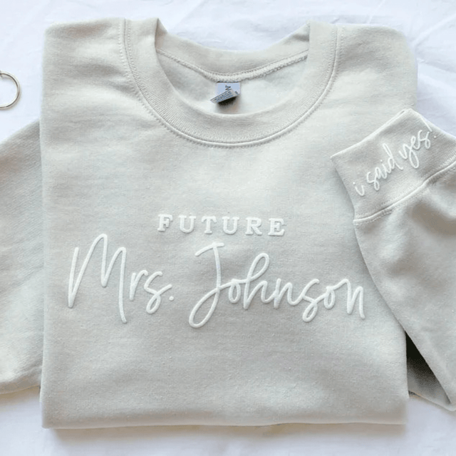 Personalised "Future Mrs" Jumper - I'm Getting Married