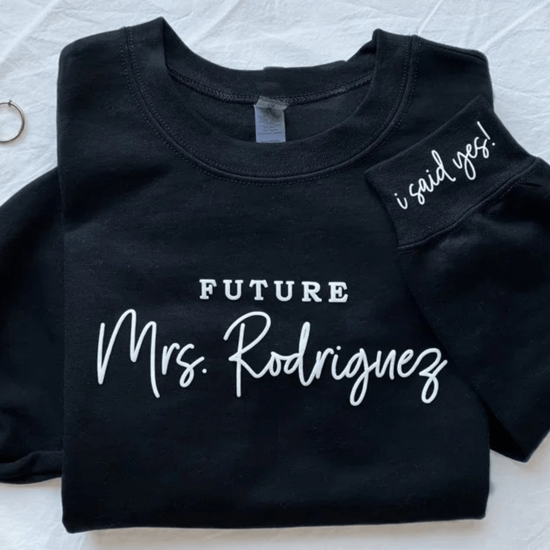 Personalised "Future Mrs" Jumper - I'm Getting Married