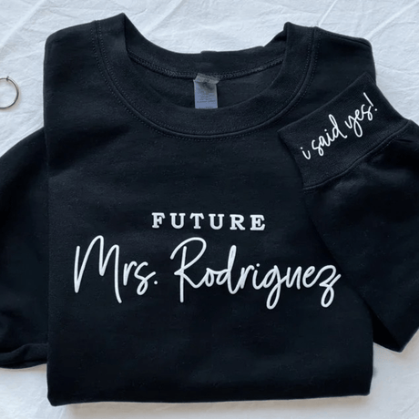 Personalised "Future Mrs" Jumper - I'm Getting Married
