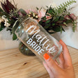 Personalised Glass Tumbler - Coffee or Cocktails I'm Getting Married.