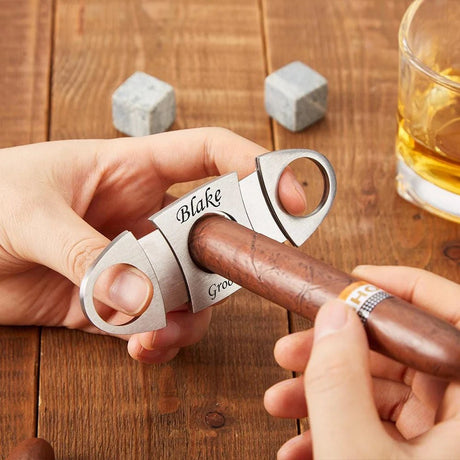 Personalised Groomsmen Cigar Cutter - I'm Getting Married