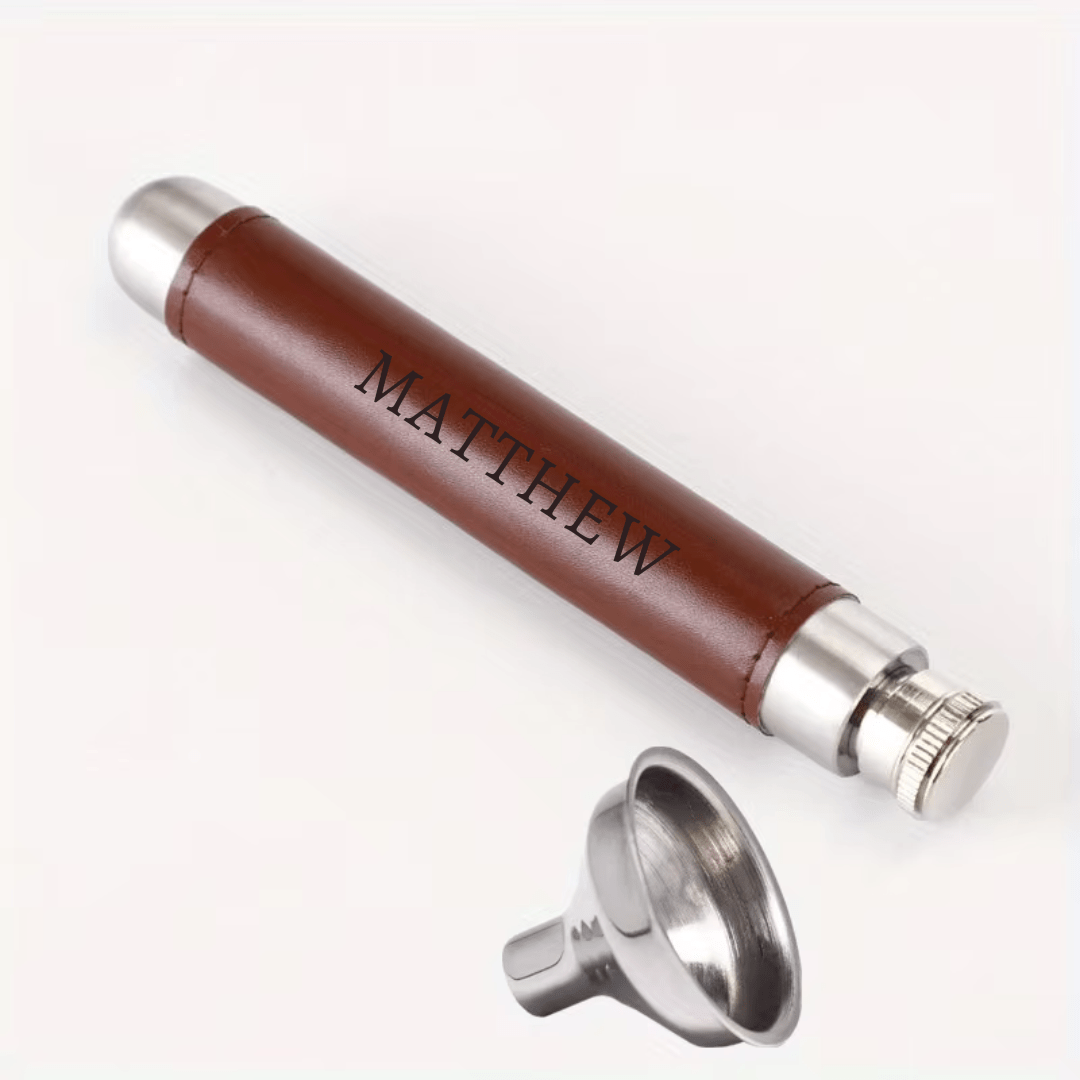 Personalised Groomsmen Travel Flask Tube - I'm Getting Married