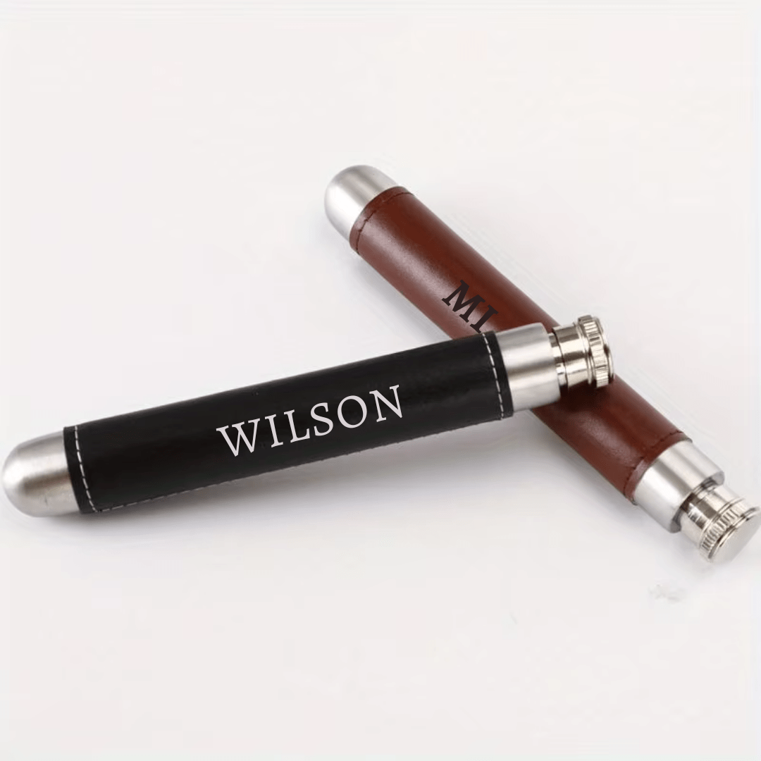 Personalised Groomsmen Travel Flask Tube - I'm Getting Married