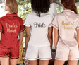 Personalised Monogram Satin Bride, Bridesmaids Pajama Set - I'm Getting Married