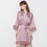 Personalised Satin Luxe Wedding Day Bridal Robe - I'm Getting Married