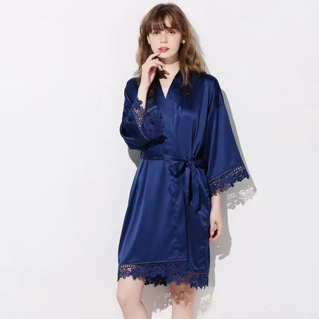 Personalised Satin Luxe Wedding Day Bridal Robe - I'm Getting Married