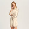Personalised Satin Luxe Wedding Day Bridal Robe - I'm Getting Married