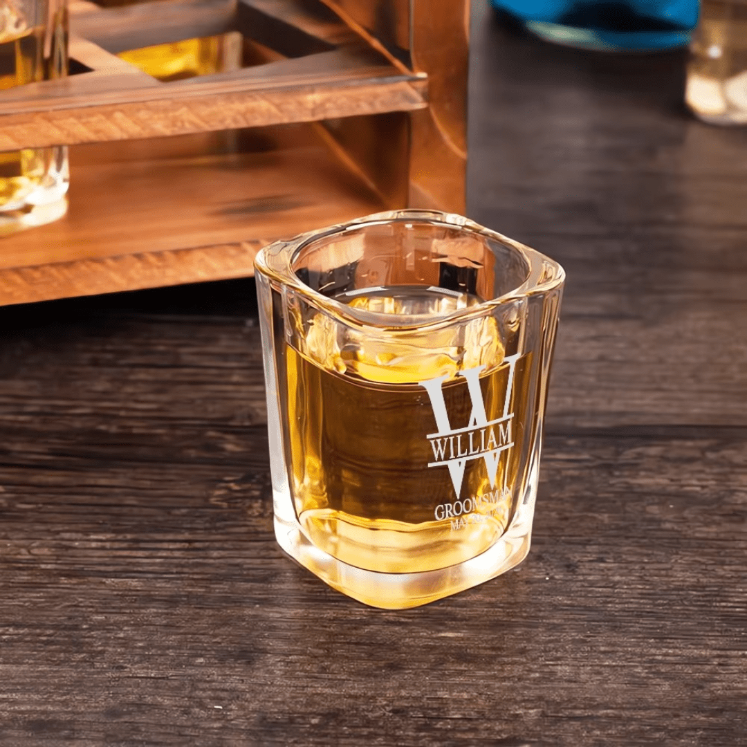 Personalised Wedding Shot Glasses - I'm Getting Married