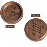 Personalised Wooden Engagement Ring Holder – Custom Ring Dish & Jewellery Tray for Her - I'm Getting Married
