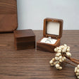Personalised Wooden Ring Box - 2 Rings - I'm Getting Married