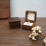 Personalised Wooden Ring Box - 2 Rings - I'm Getting Married