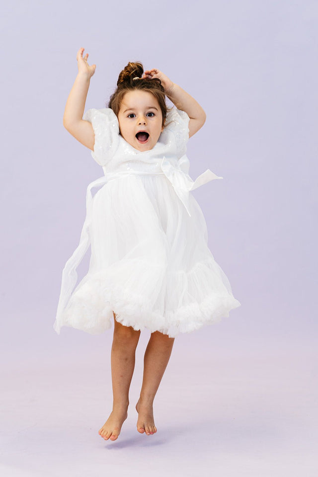 Ribbon Rue Flower Girl Dress - I'm Getting Married