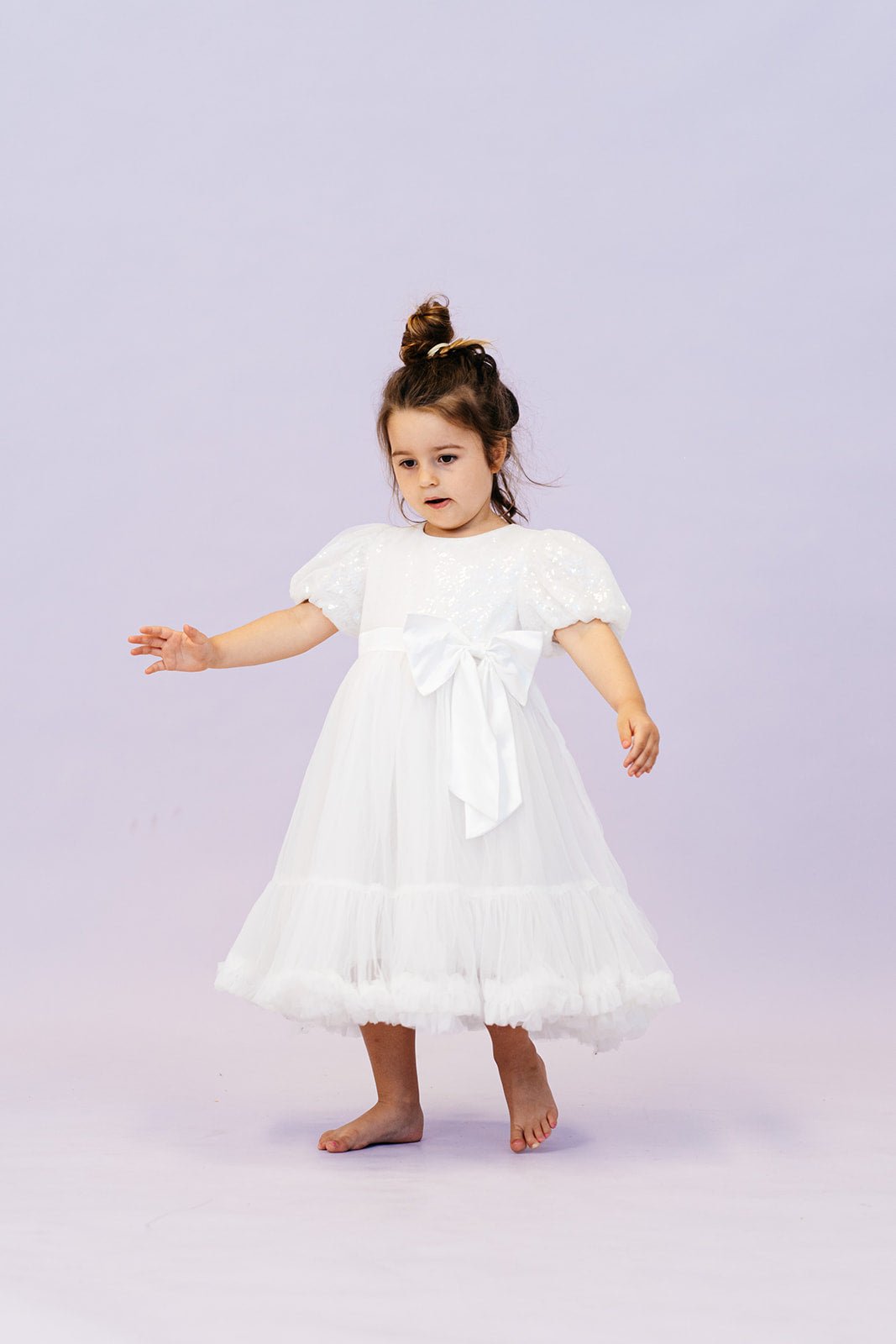 Ribbon Rue Flower Girl Dress - I'm Getting Married