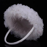 Royal Lace Flower Girl Basket - I'm Getting Married