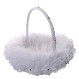 Royal Lace Flower Girl Basket - I'm Getting Married
