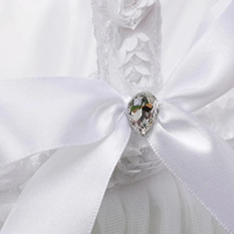Royal Lace Flower Girl Basket - I'm Getting Married