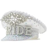 Steampunk Military Style Bride Hat for Wedding - I'm Getting Married
