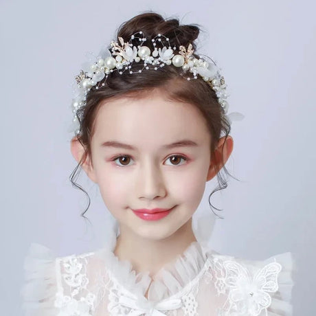 Vintage Wedding Flower Girl Crowns I'm Getting Married.