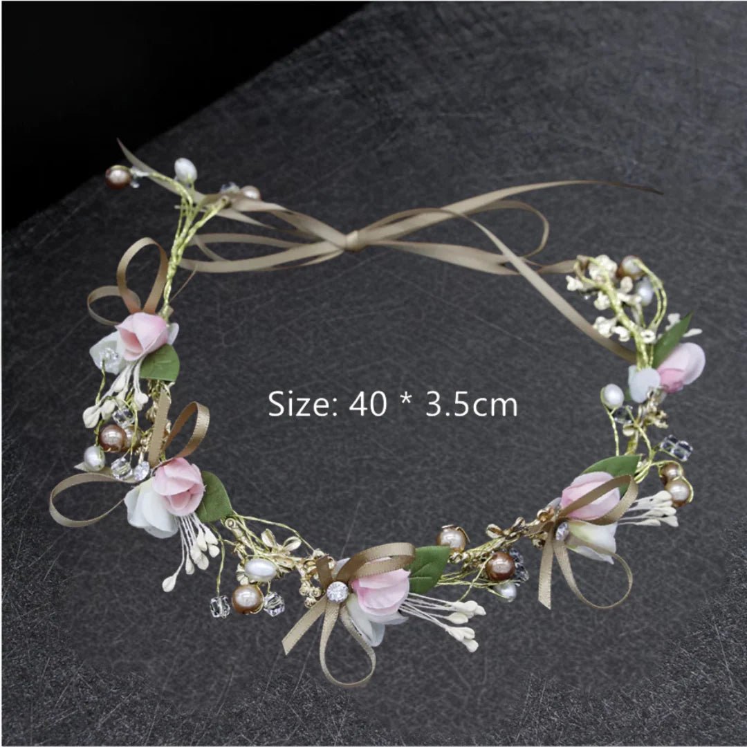 Vintage Wedding Flower Girl Crowns - I'm Getting Married