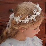 Vintage Wedding Flower Girl Crowns - I'm Getting Married