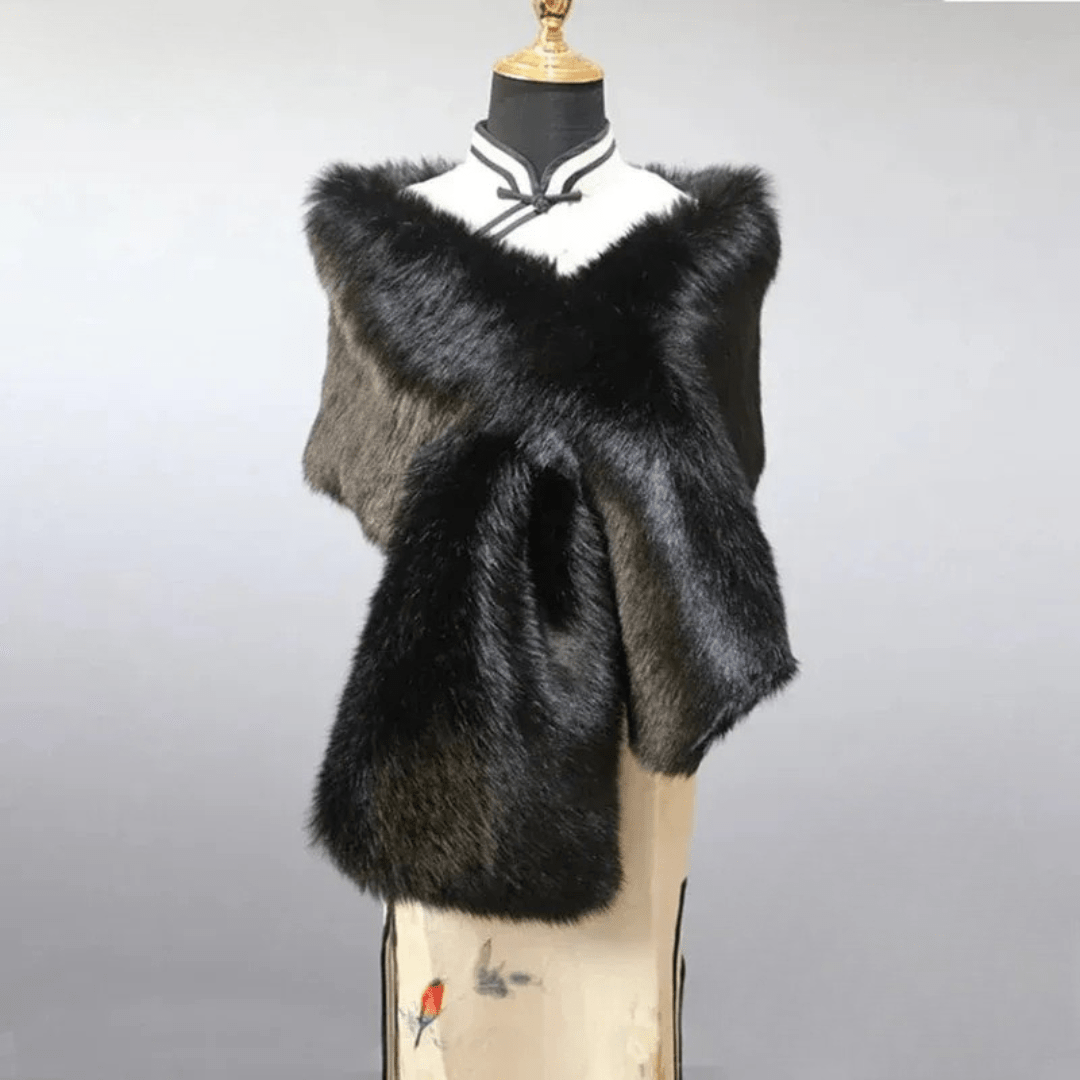 Wedding Faux Fur Cape for the Winter Weddings - I'm Getting Married