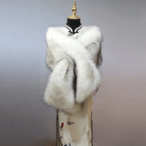 Wedding Faux Fur Cape for the Winter Weddings - I'm Getting Married