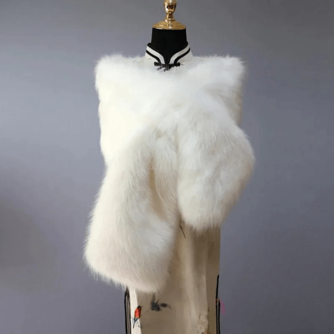 Wedding Faux Fur Cape for the Winter Weddings - I'm Getting Married