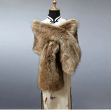 Wedding Faux Fur Cape for the Winter Weddings - I'm Getting Married