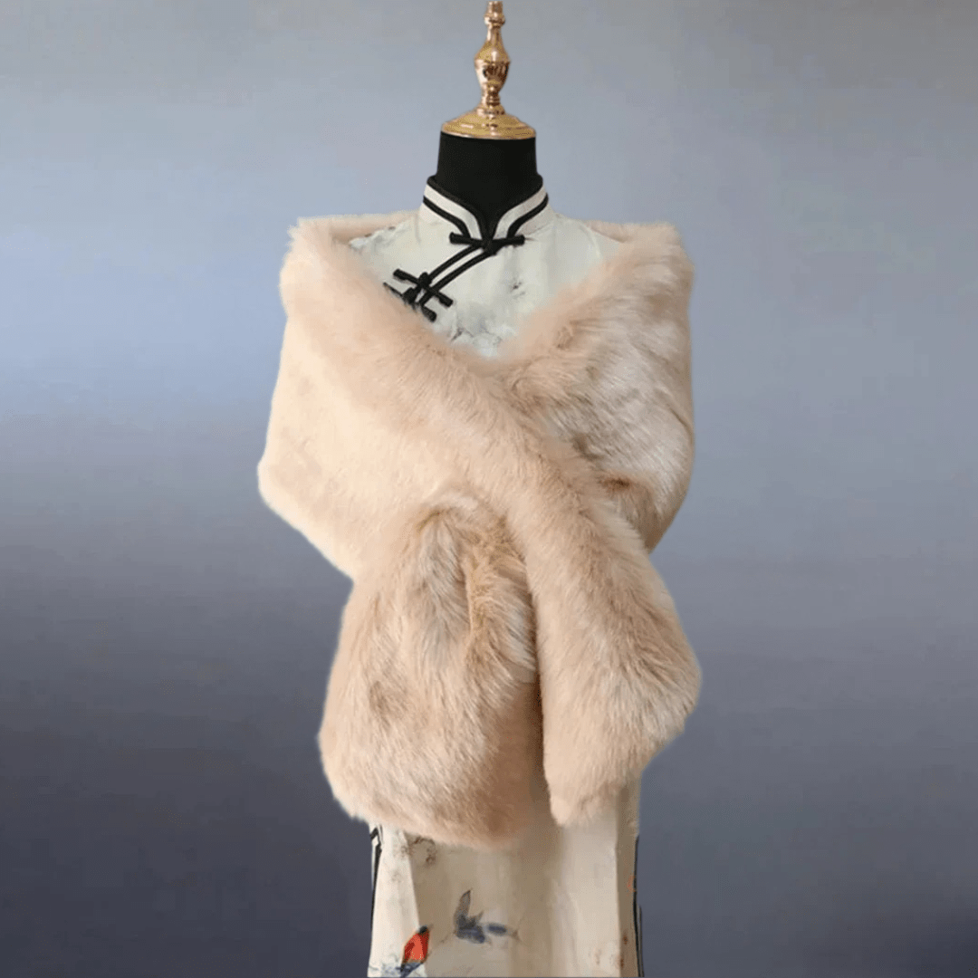 Wedding Faux Fur Cape for the Winter Weddings - I'm Getting Married