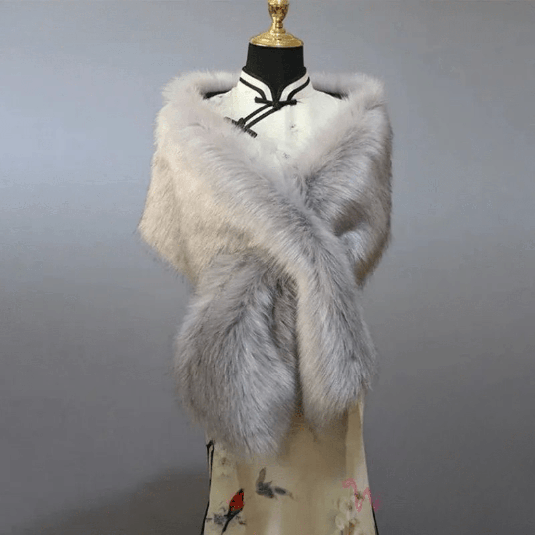Wedding Faux Fur Cape for the Winter Weddings - I'm Getting Married