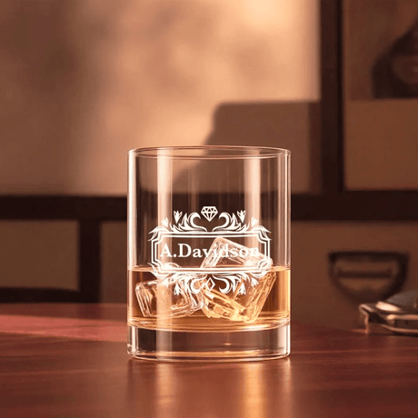 Whiskey Glasses Personalised for Wedding Day Toast - I'm Getting Married