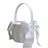 White Flower Girls Basket - Elegant Wedding Decor - I'm Getting Married